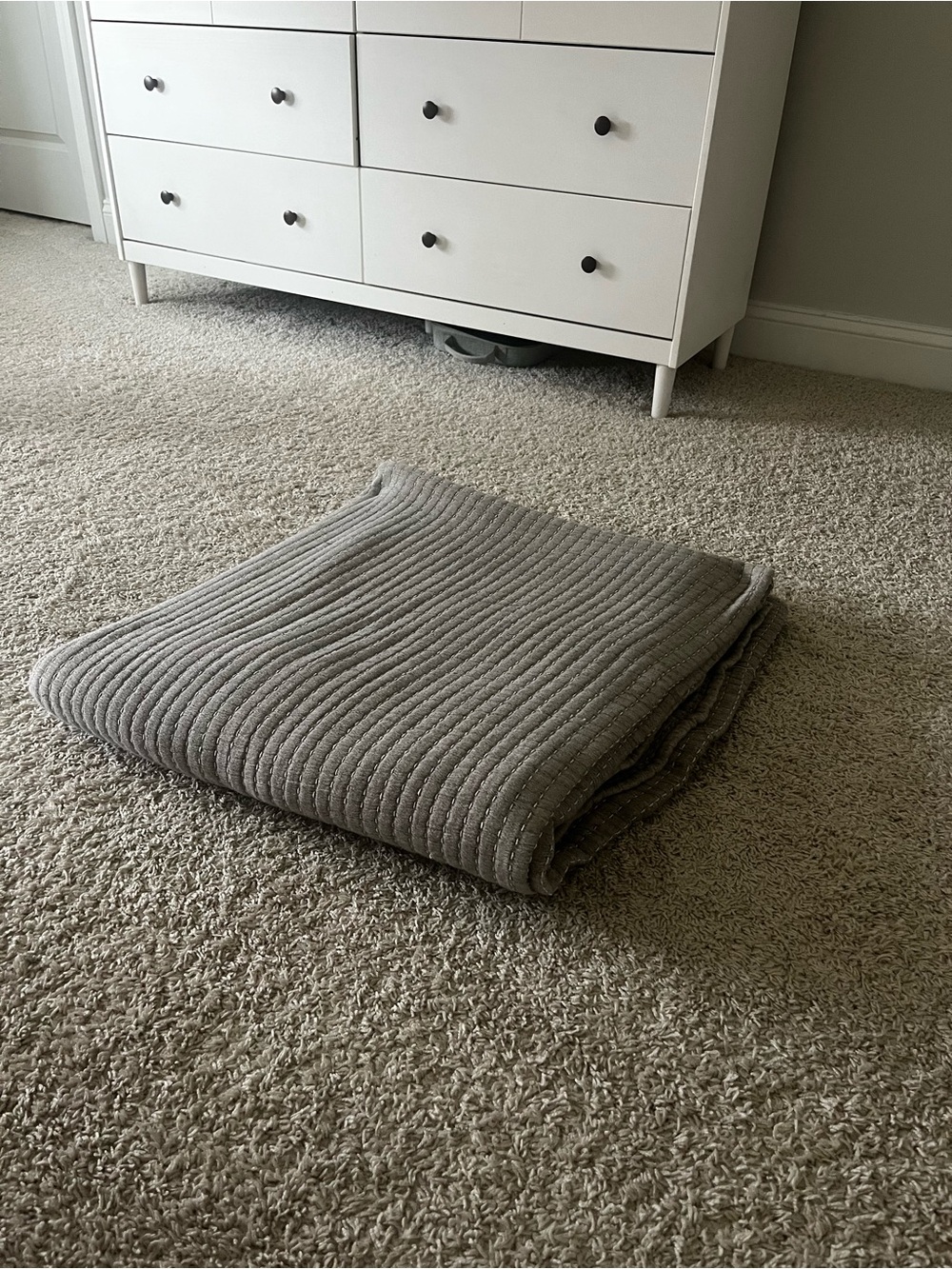 King Size Quilt Gray